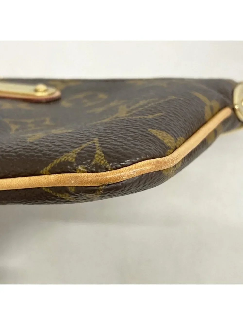 Louis Vuitton Pouch Monogram Pochette Mila MM Brown